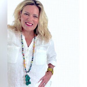 TAGUA Necklace. Artisan Handmade. Eco-Friendly. Tagua of Ecuador Rainforest NWT